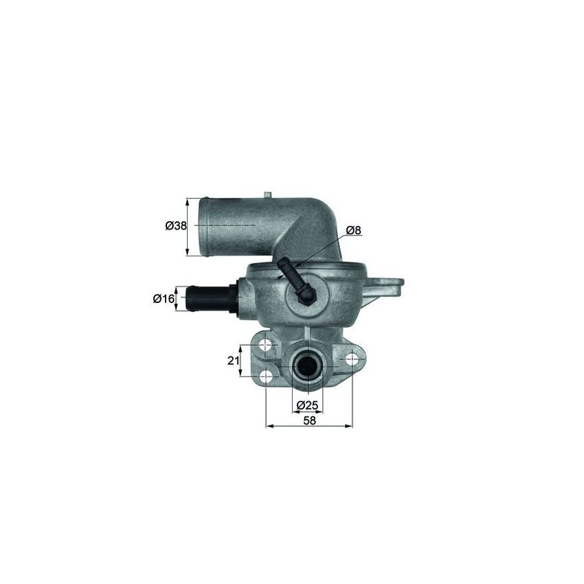 TERMOSTAT MAHLE TI13388D CHRYSLER 2.5-2.8CRD 01-