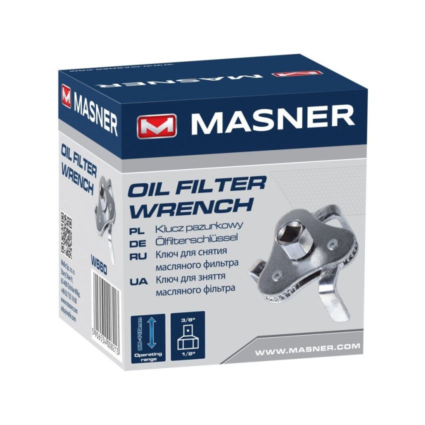 MASNER KLUCZ PAZURKOWY DO FILTRA K2 W660 