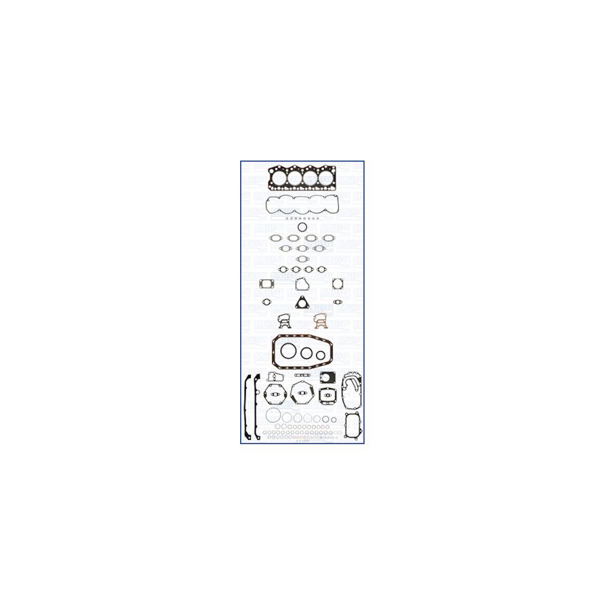 KOMPLET USZCZELEK SILNIKA AJUSA 50149500 FIAT 2.5TD 8144.21 ug 89-
