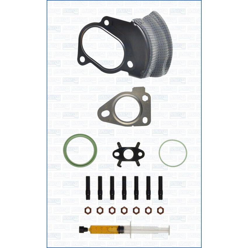 KOMPLET USZCZELEK TURBOSPRĘŻARKI AJUSA JTC12504 RENAULT 1.5DCI 08-