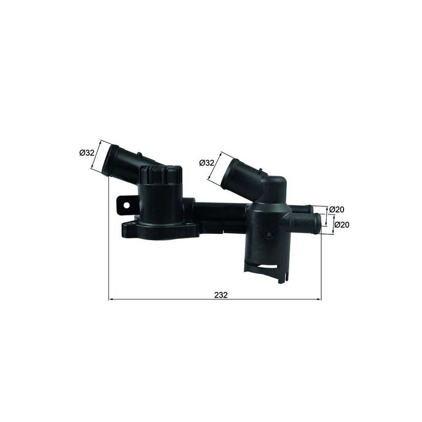 TERMOSTAT MAHLE TH52 VW 1.2TSI 08-