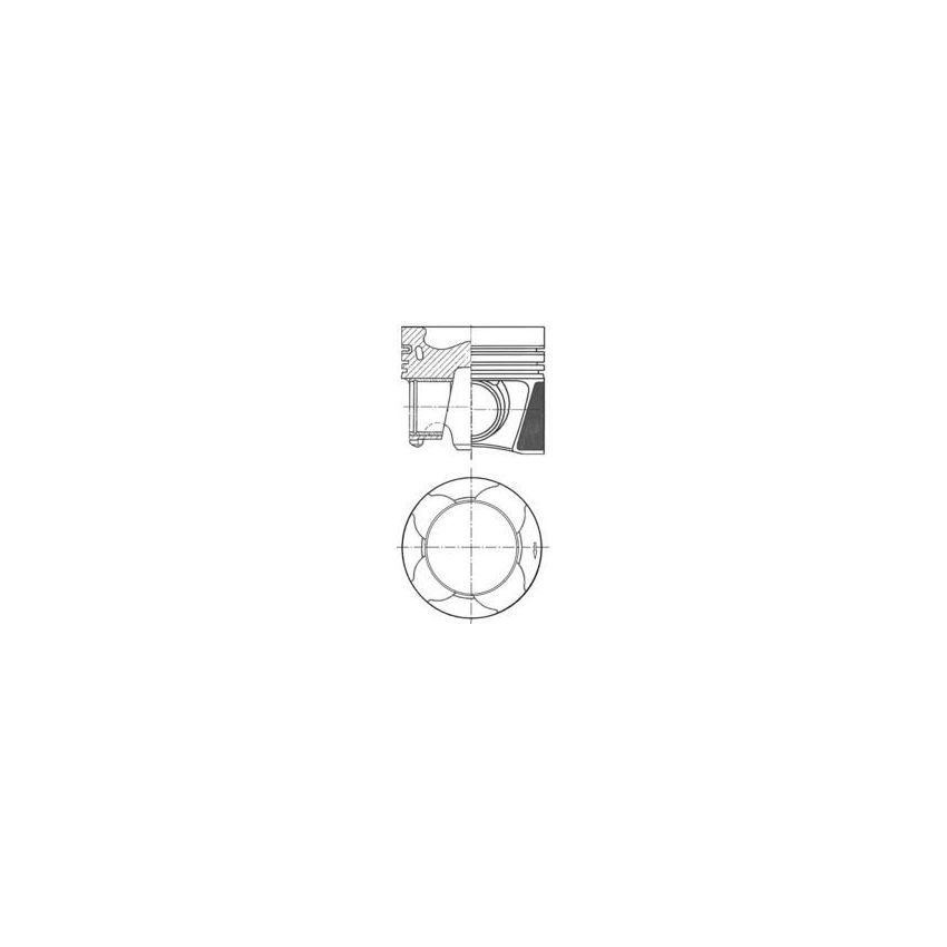 TŁOK KOLBENSCHMIDT 41861600 STD VW 2.0TDI 14-