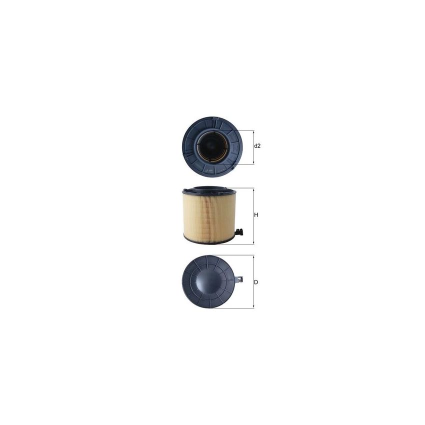 FILTR POWIETRZA KNEHT LX4406 VW 1.4-2.0TFSI 15-