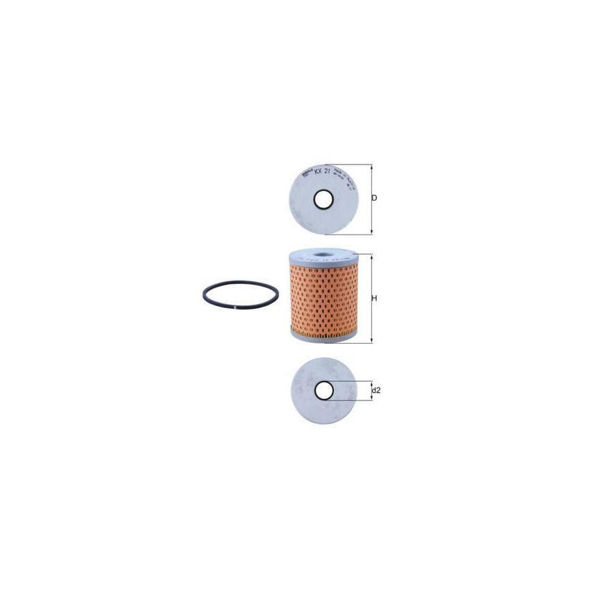 FILTR PALIWA KNEHT KX21D PERKINS 4.236