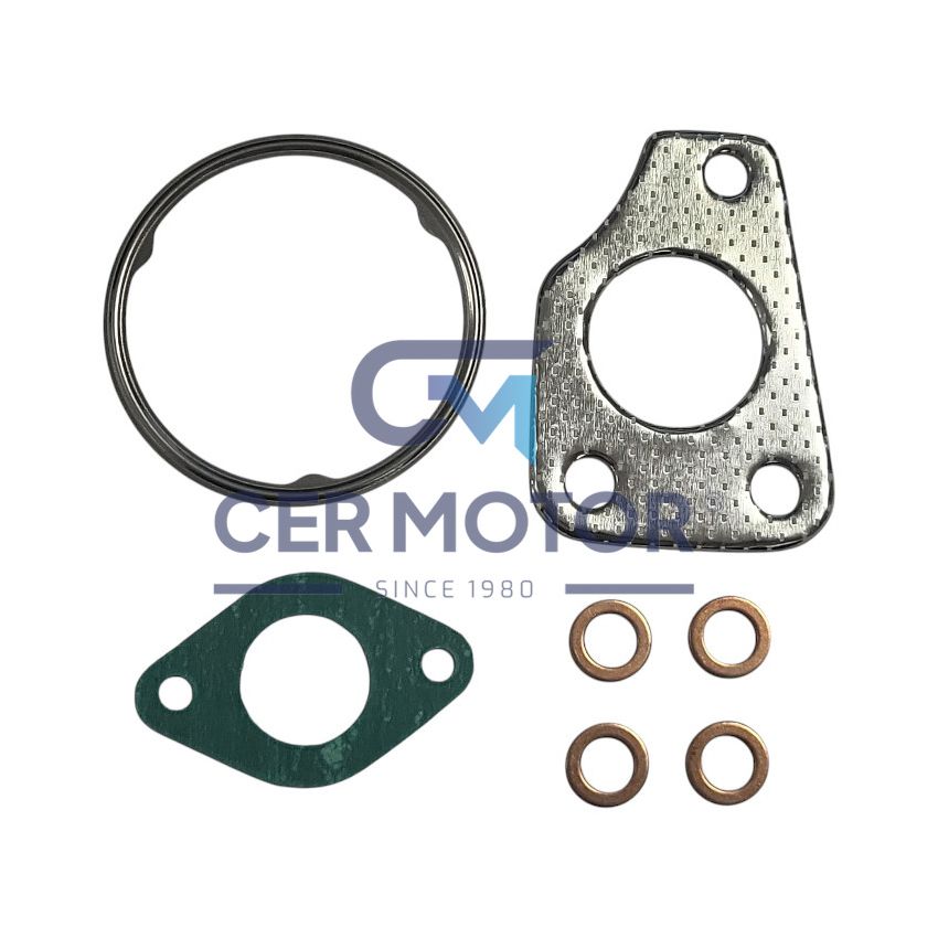 KOMPLET USZCZELEK TURBOSPRĘŻARKI TS A9652 FIAT 1.3JTD 06-