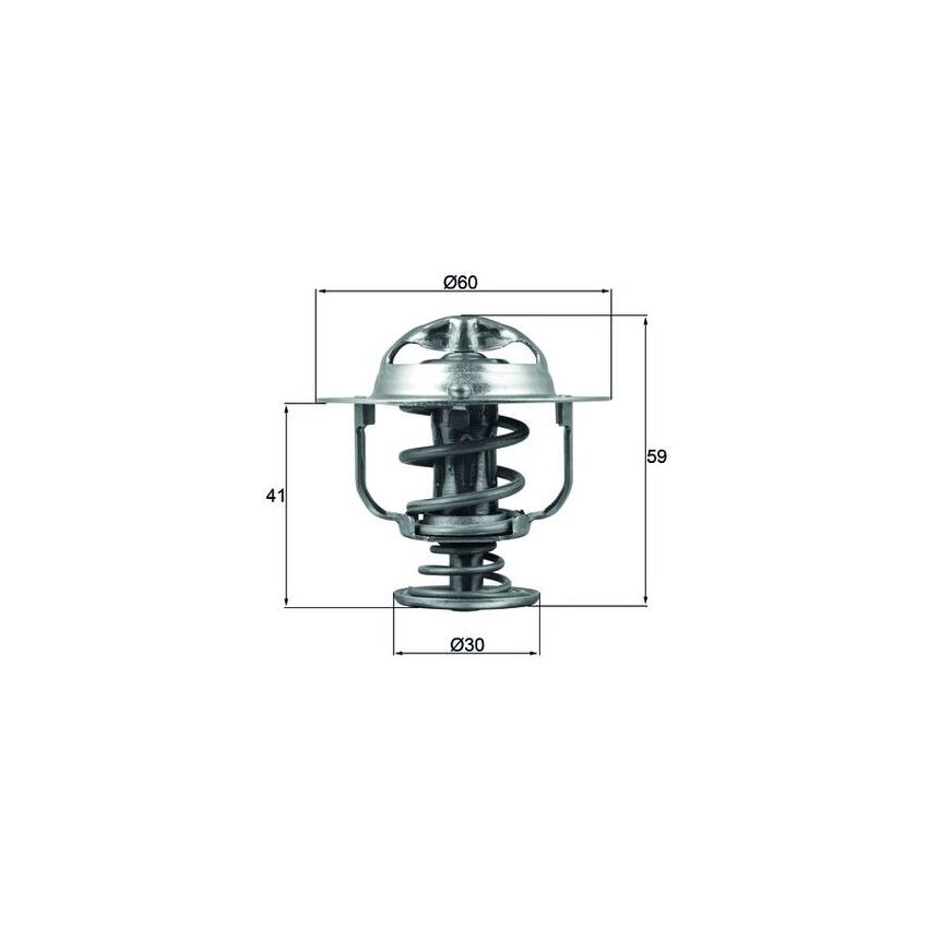 TERMOSTAT MAHLE TX17782D TOYOTA 2.4-4.0 -