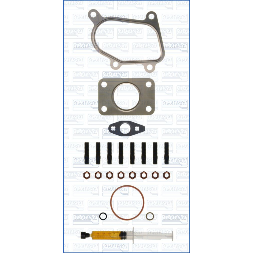 KOMPLET USZCZELEK TURBOSPRĘŻARKI AJUSA JTC12377 IVECO 3.9-4.5D 06-
