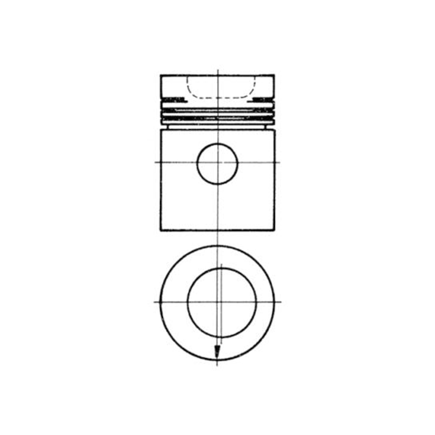 TŁOK KOLBENSCHMIDT 92085600 STD PERKINS 4.212