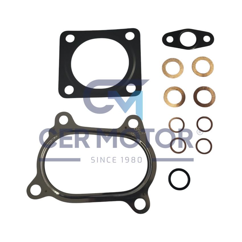 KOMPLET USZCZELEK TURBOSPRĘŻARKI CER A10254 FIAT 1.4T 07-