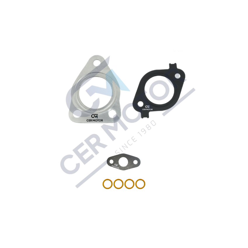 KOMPLET USZCZELEK TURBOSPRĘŻARKI CER A9075 FIAT 1.6-2.0JTD 06-