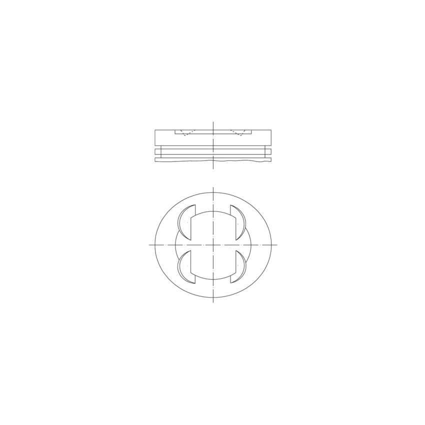 TŁOK MAHLE 011PI00110000 STD OPEL 16V  1.4 09-