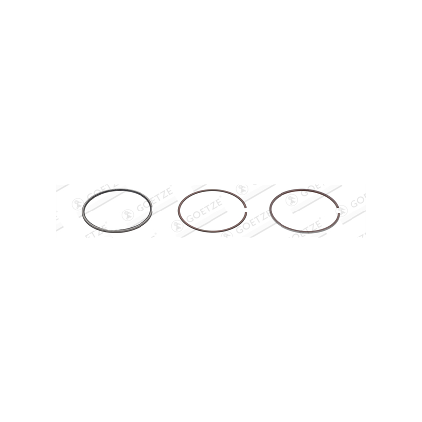 PIERŚCIENIE TŁOKOWE GOETZE 0843630010 STD TOYOTA 2/1.5/3 2.0D-4D