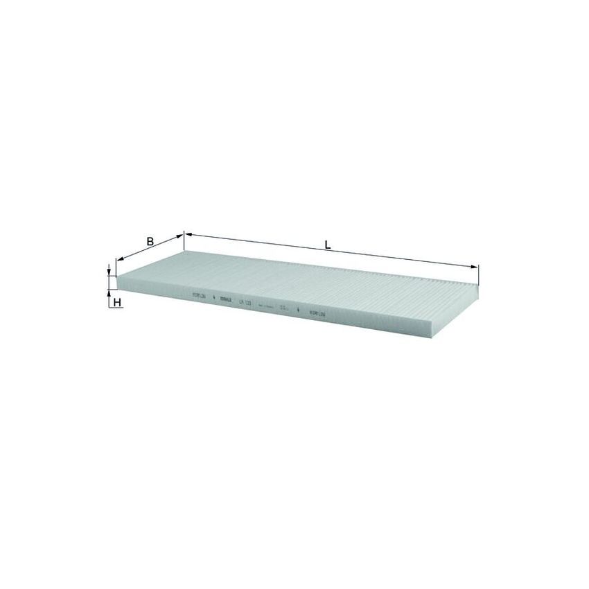 FILTR KABINOWY KNEHT LA123 PSA 1.9-2.8D 88-