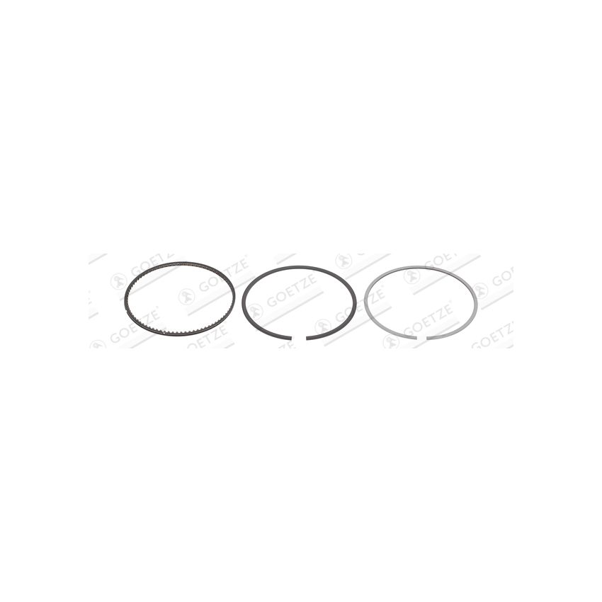 PIERŚCIENIE TŁOKOWE GOETZE 0844850700 0.50 HYUNDAI 1/1.2/2 16V 1.2
