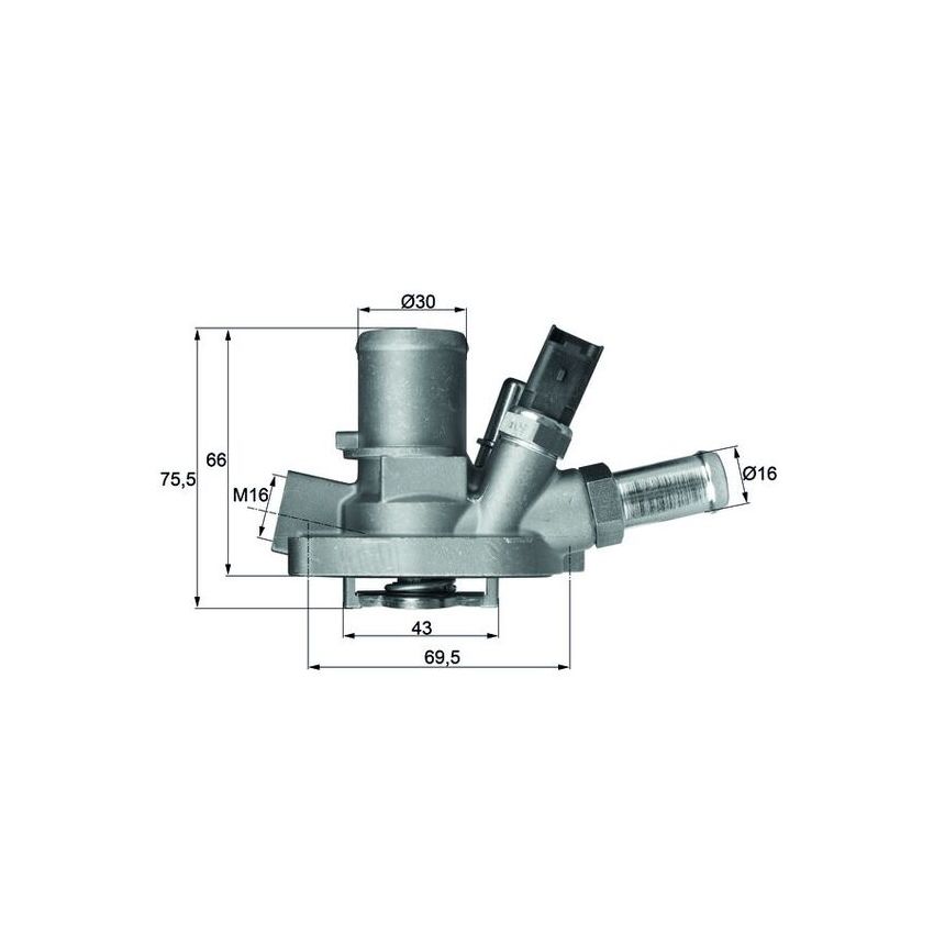 TERMOSTAT MAHLE TI14780 FIAT 1.4-1.6 07-18