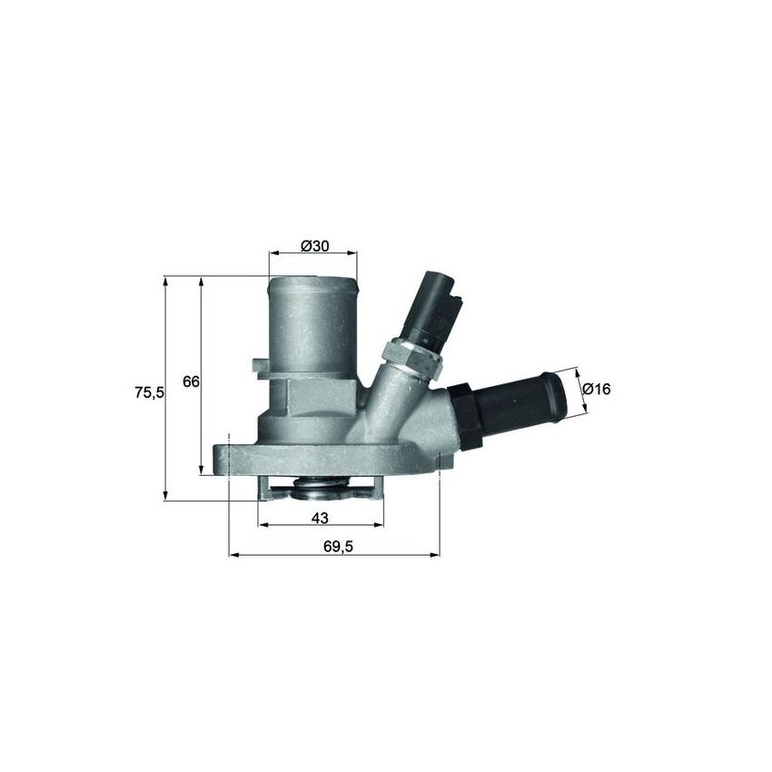 TERMOSTAT MAHLE TI14988 FIAT 0.9-1.2 07-