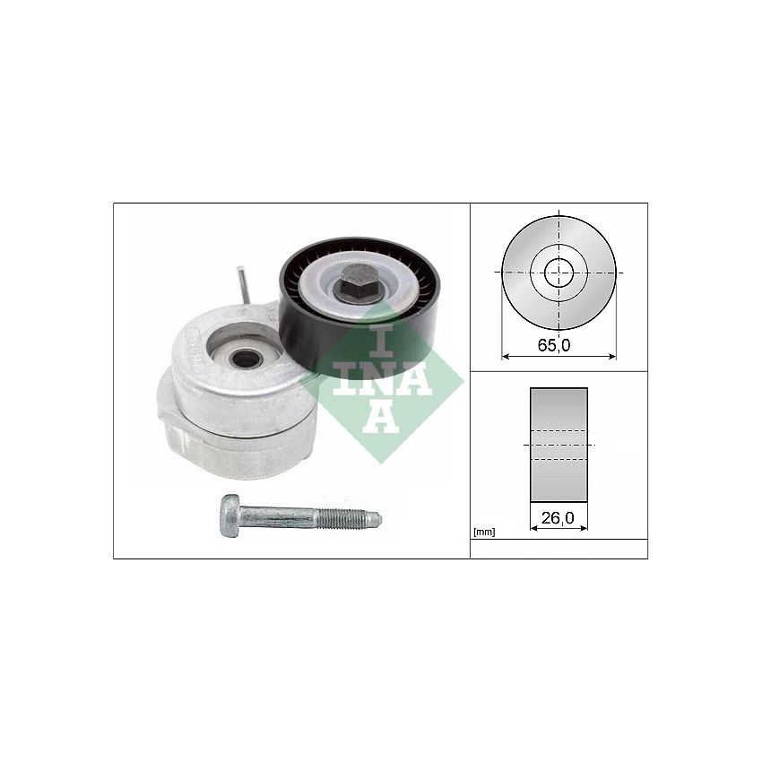 NAPINACZ PASKA INA 534060710 FIAT 1.3 04-