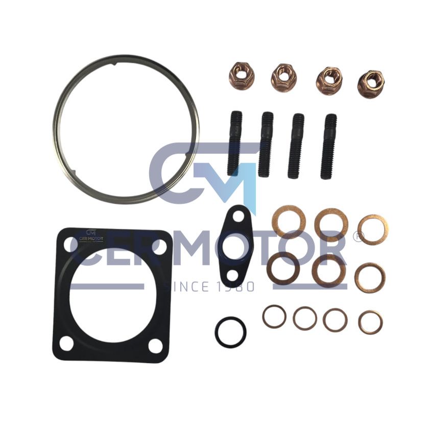 KOMPLET USZCZELEK TURBOSPRĘŻARKI CER A11795C FIAT 1.4T 08-