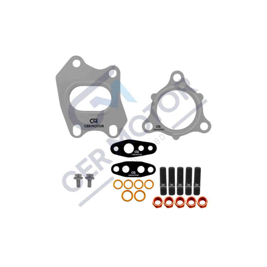 KOMPLET USZCZELEK TURBOSPRĘŻARKI CER A11796 MITSUBISHI 3.2TD 07-