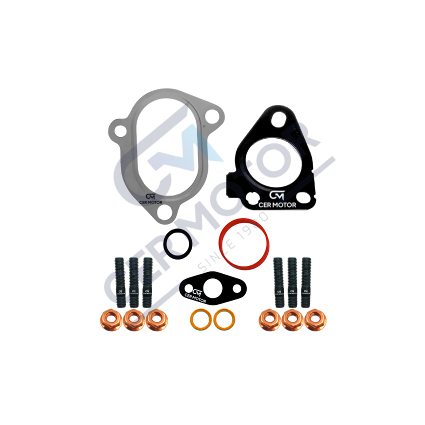 KOMPLET USZCZELEK TURBOSPRĘŻARKI CER A7413B RENAULT 1.5DCI 08-