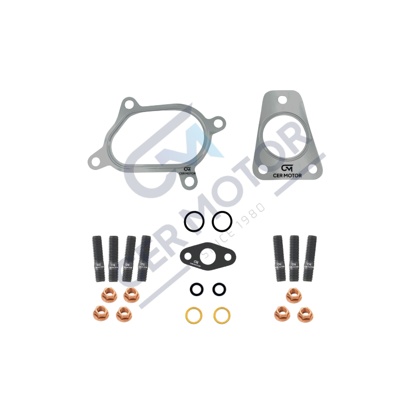 KOMPLET USZCZELEK TURBOSPRĘŻARKI CER A11799 RENAULT 2.2-2.5DCI 00-