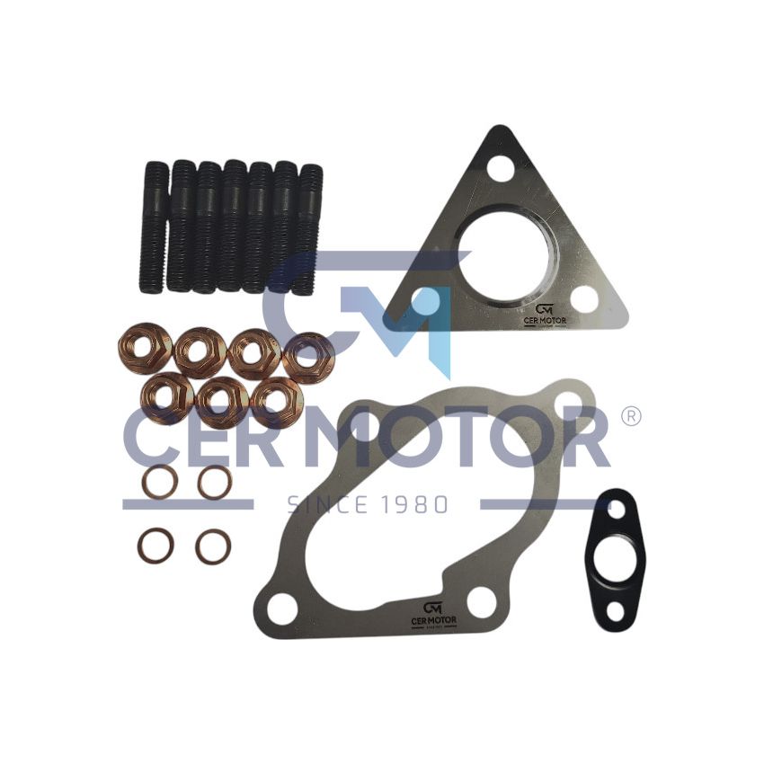 KOMPLET USZCZELEK TURBOSPRĘŻARKI CER A11813 MITSUBISHI 2.8TD 94-