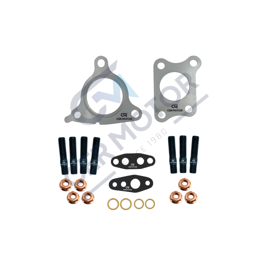 KOMPLET USZCZELEK TURBOSPRĘŻARKI CER A11815 NISSAN 2.5DCI 06-