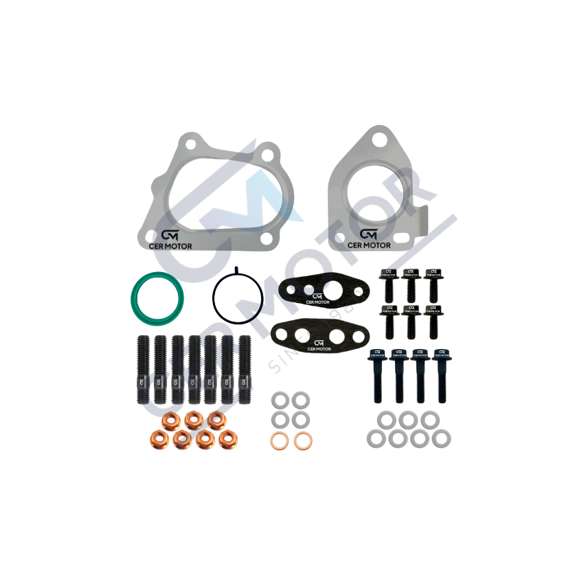 KOMPLET USZCZELEK TURBOSPRĘŻARKI CER A7416C RENAULT 2.0-2.3DCI 06-