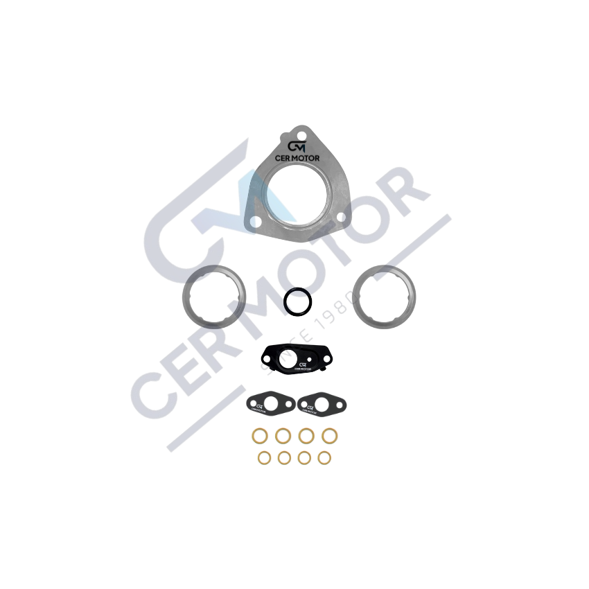 KOMPLET USZCZELEK TURBOSPRĘŻARKI CER A13716A RENAULT 3.0DCI 09-