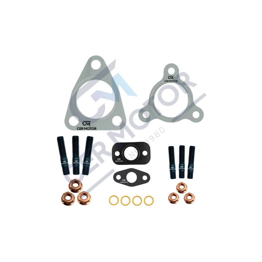 KOMPLET USZCZELEK TURBOSPRĘŻARKI CER A11832 TOYOTA 1.4TD 01-