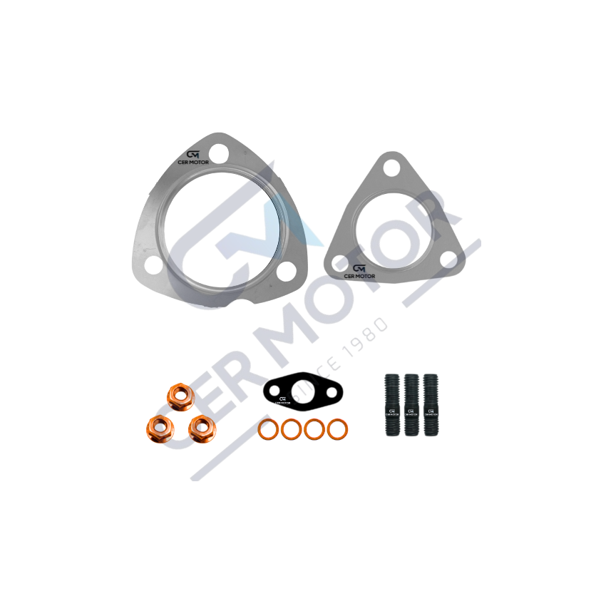KOMPLET USZCZELEK TURBOSPRĘŻARKI CER A11837 FORD 2.2TDCI 11-14