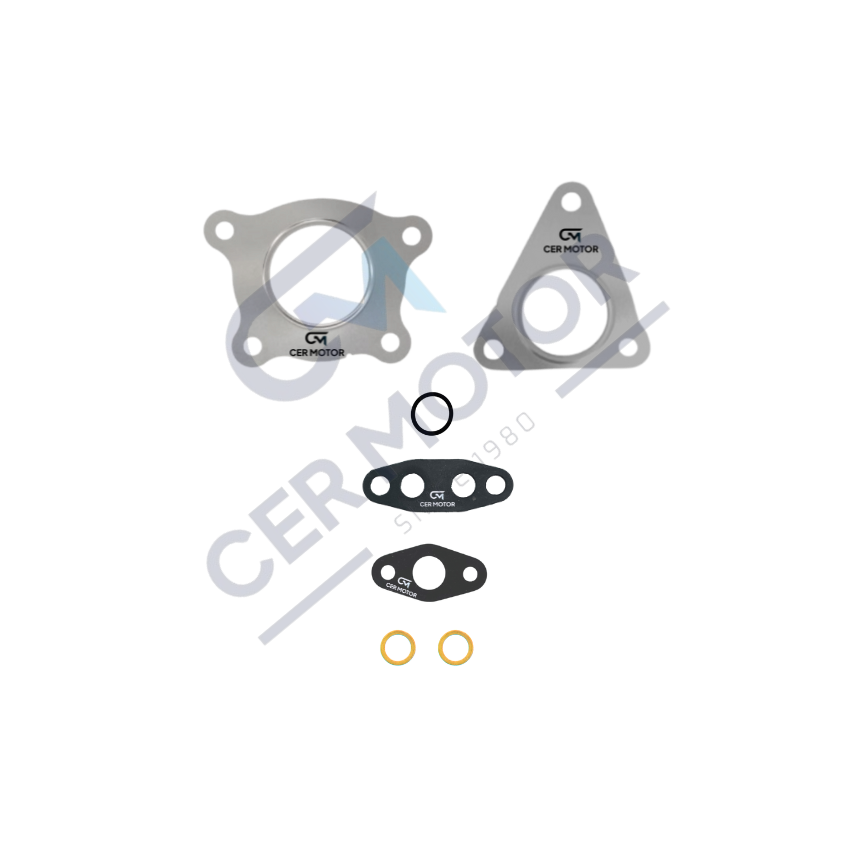KOMPLET USZCZELEK TURBOSPRĘŻARKI CER A11844 RENAULT 2.5DCI 06-