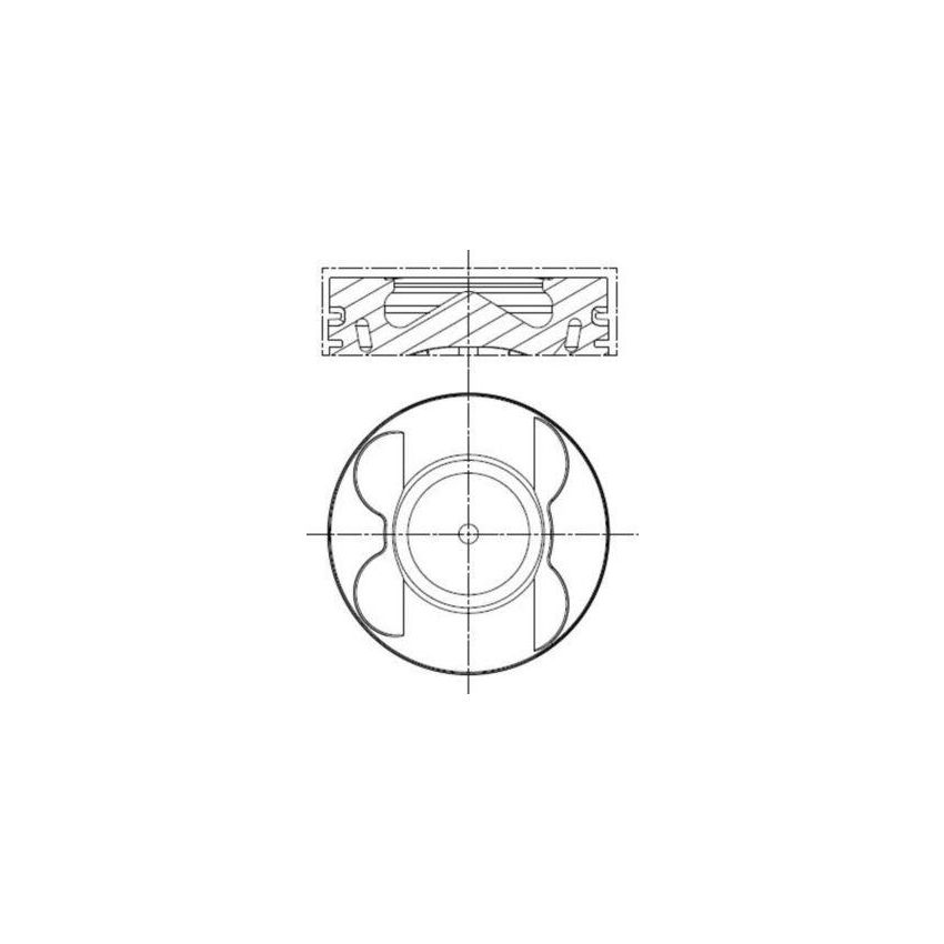 TŁOK MAHLE 001PI00178000 STD MERCEDES CYL.1-3 3.0D 06-