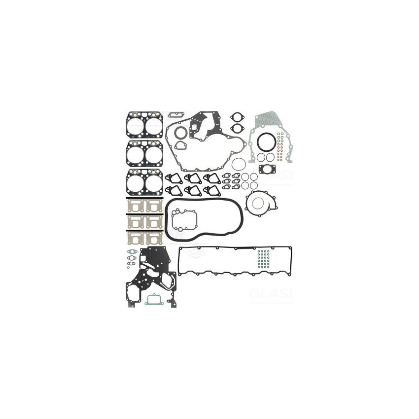 KOMPLET USZCZELEK SILNIKA GLASER S38714-00 MAN D0836 LFL60 05-