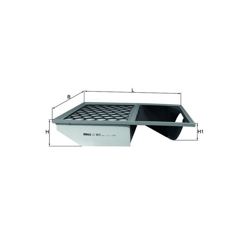 FILTR POWIETRZA KNEHT LX3603 IVECO 2.3-3.0D 11-