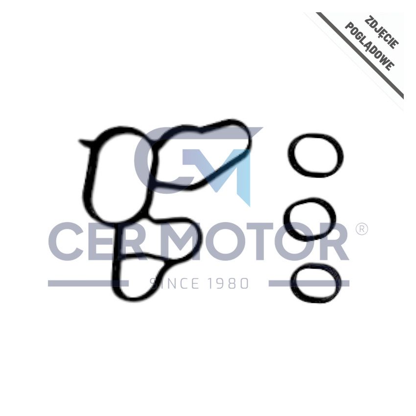 KOMPLET USZCZELEK CHŁODNICY OLEJU ELRING 483650 OPEL 1.0 14-19