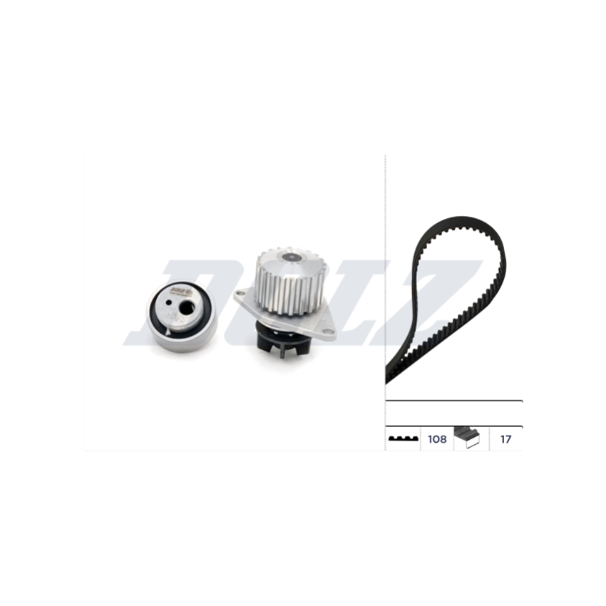 KOMPLET ROZRZĄDU DOLZ KD026 PSA 1.4 87-