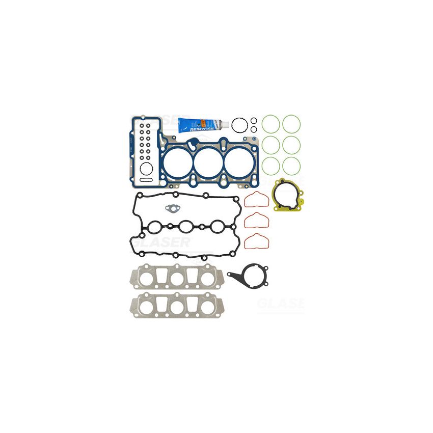KOMPLET USZCZELEK GŁOWICY GLASER D90188-00 AD 3.0TFSI 10-18