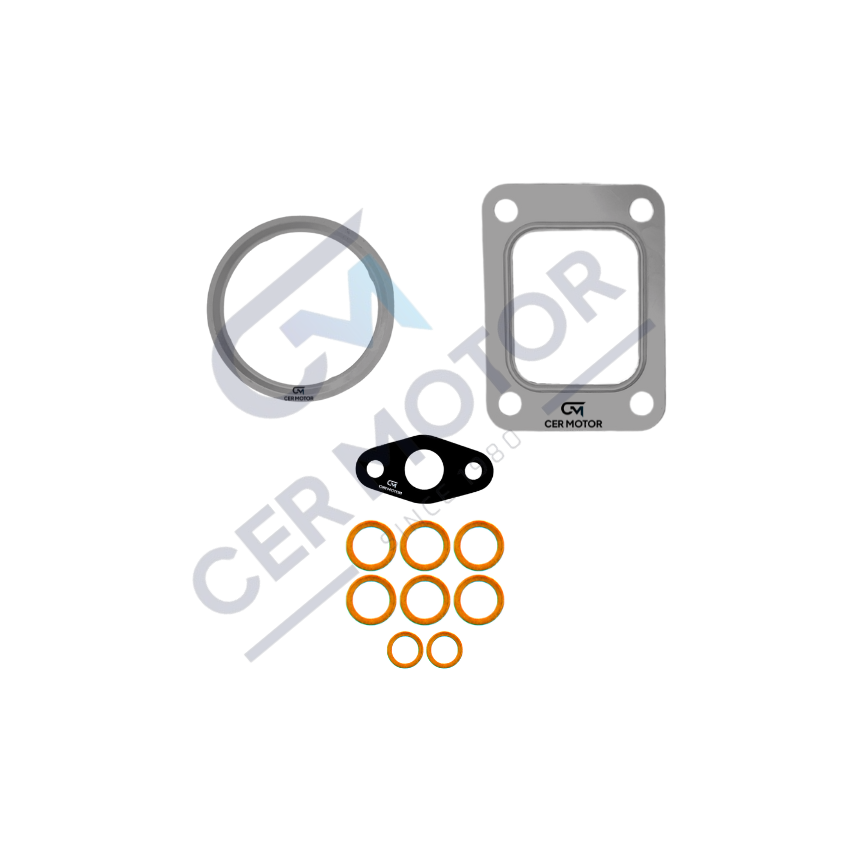 KOMPLET USZCZELEK TURBOSPRĘŻARKI CER A12449 IVECO 2.3TD 02-
