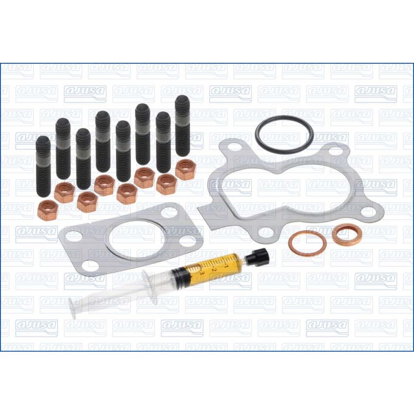 KOMPLET USZCZELEK TURBOSPRĘŻARKI AJUSA JTC11274 PSA 1.4HDI 01-