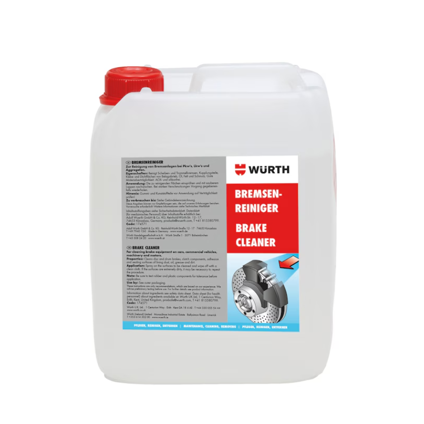 ZMYWACZ DO HAM BRAKE CLEANER 5L WURTH 0890108715