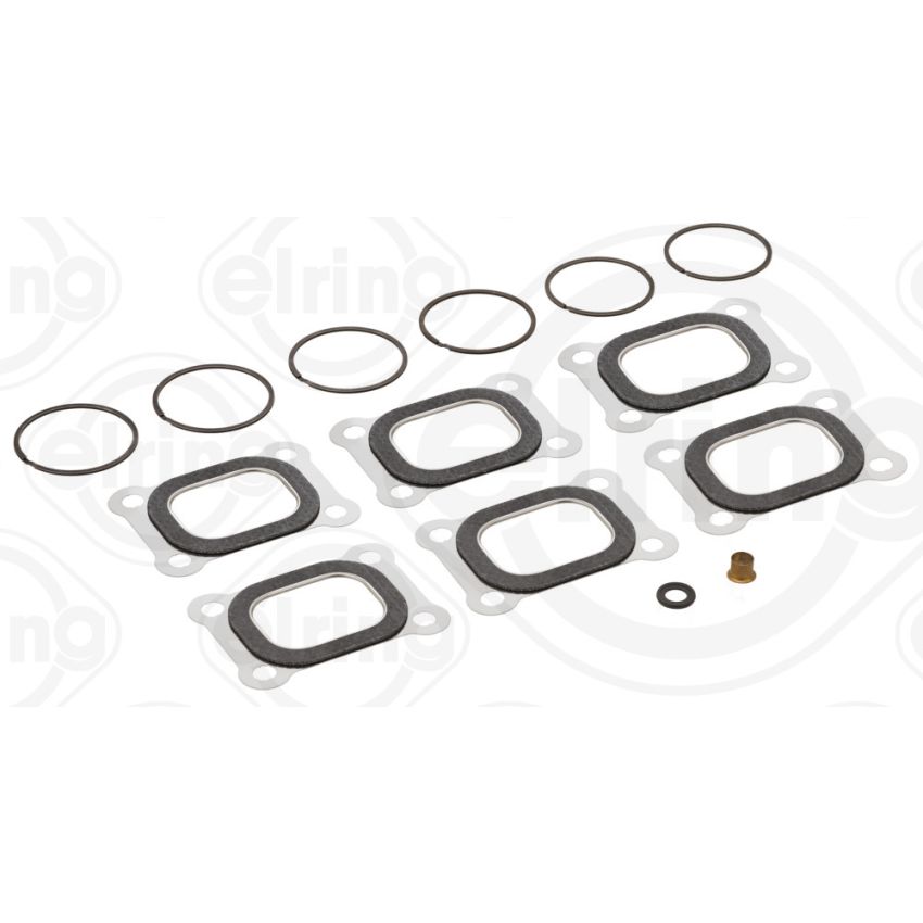 KOMPLET USZCZELEK KOLEKTORA SSĄCO/WYDECHOWGO ELRING 390200 VOLVO D12A 93-