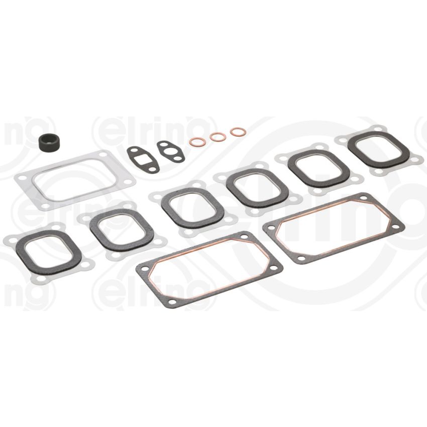 KOMPLET USZCZELEK KOLEKTORA SSĄCO/WYDECHOWGO ELRING 390350 VOLVO D12C -