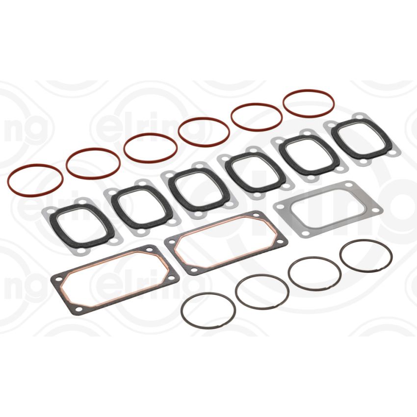 KOMPLET USZCZELEK KOLEKTORA SSĄCO/WYDECHOWGO ELRING 550660 VOLVO D16A -