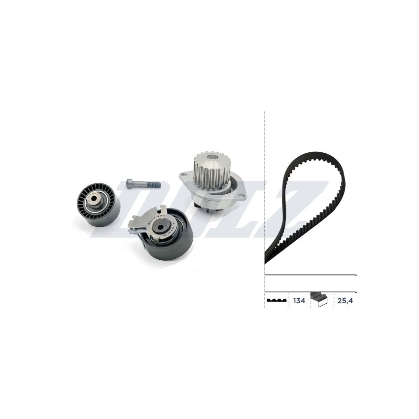 KOMPLET ROZRZĄDU DOLZ KD049 PSA 1.6 00-