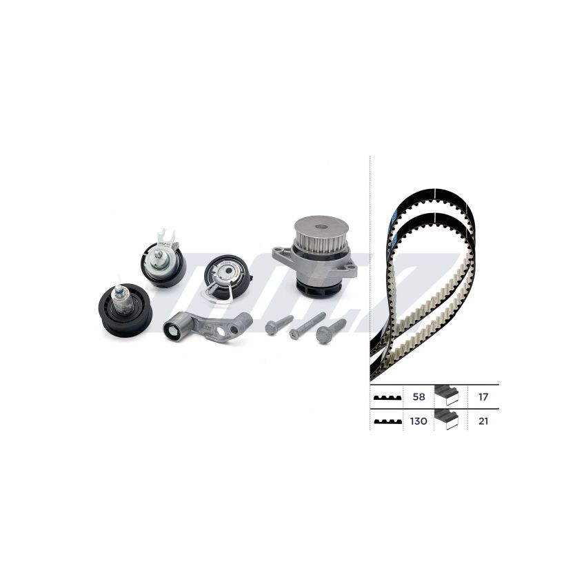 KOMPLET ROZRZĄDU DOLZ KD051 VW 1.6 98-
