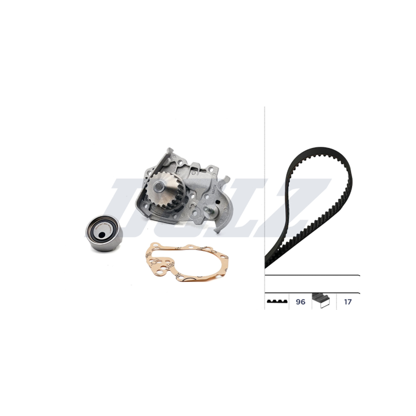 KOMPLET ROZRZĄDU DOLZ KD066 RENAULT 1.4-1.6 96-