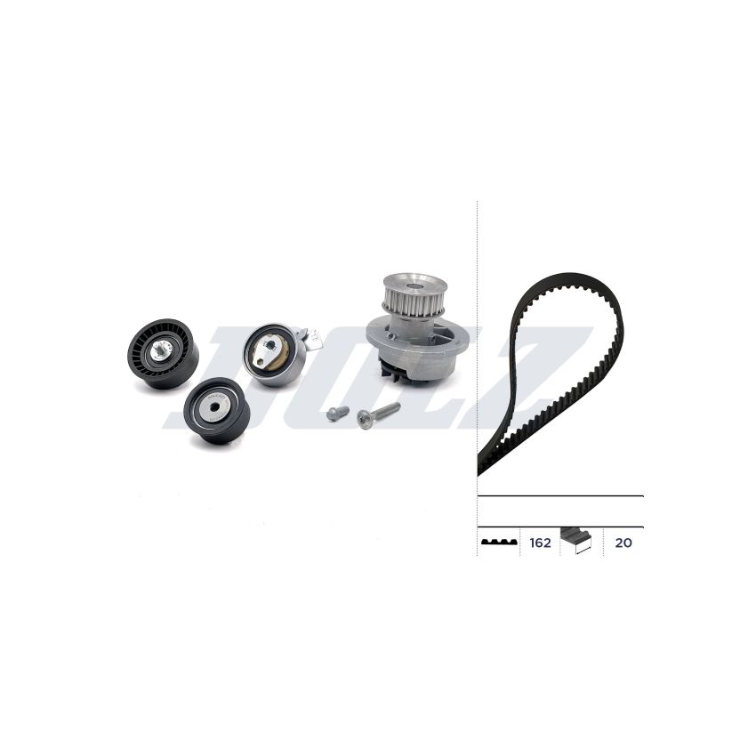 KOMPLET ROZRZĄDU DOLZ KD067 OPEL 1.4-1.8 98-