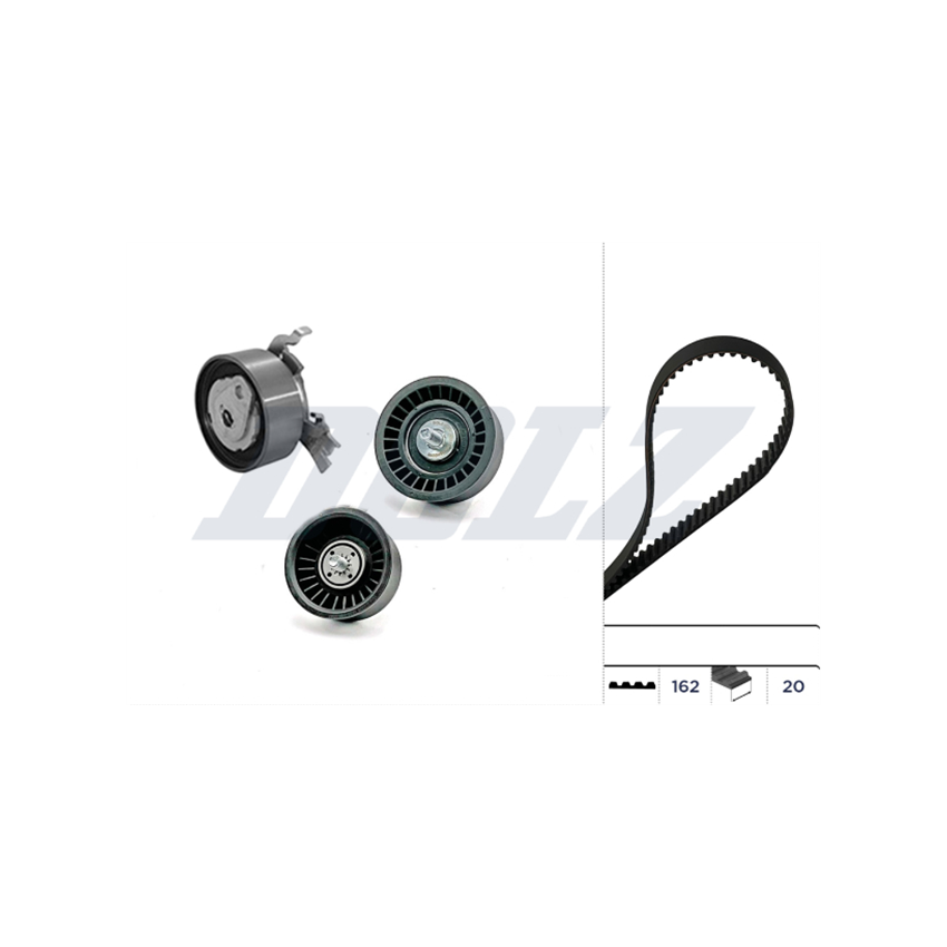 KOMPLET ROZRZĄDU DOLZ SKD081 OPEL 1.4-1.8 94-