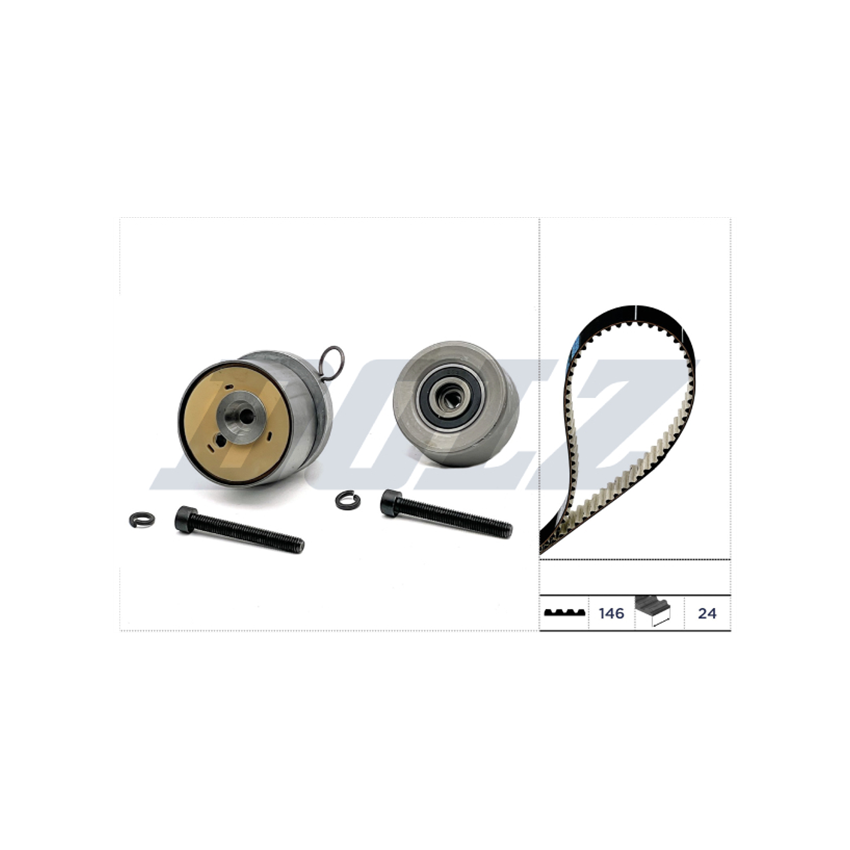 KOMPLET ROZRZĄDU DOLZ SKD162 OPEL 1.6-1.8 03-